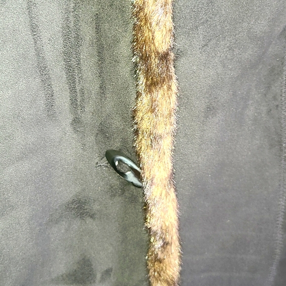 NWT Jones New York Black Chocolate 🍫 Shearling Suede Coat Jacket Size Large - Picture 3 of 8